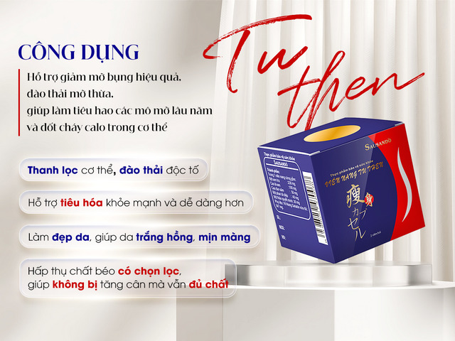 Thuốc giảm mỡ bụng TuThen