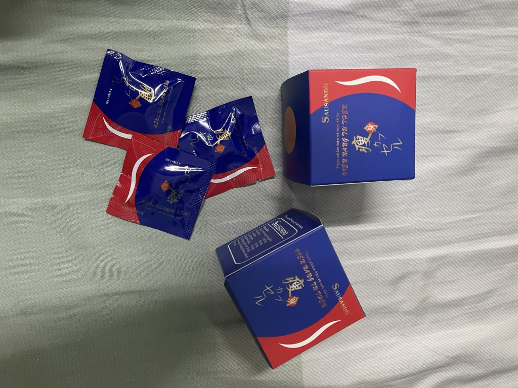 Hình ảnh thuốc giảm cân chính hãng Sausando Nhật Bản